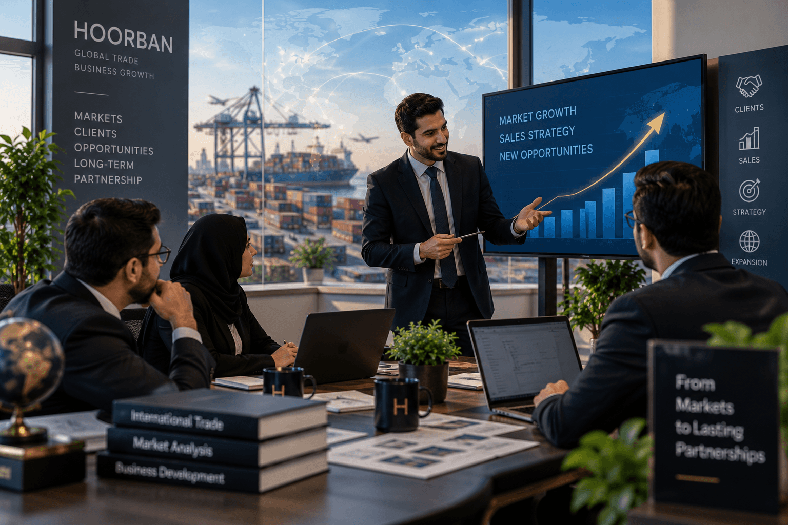 تیم بازاریابی و فروش هوربان